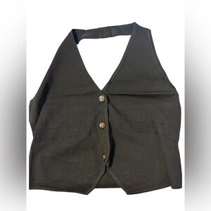 Halara causal halter vest xl nwot
